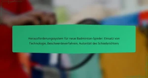 Herausforderungssystem für neue Badminton-Spieler: Einsatz von Technologie, Beschwerdeverfahren, Autorität des Schiedsrichters